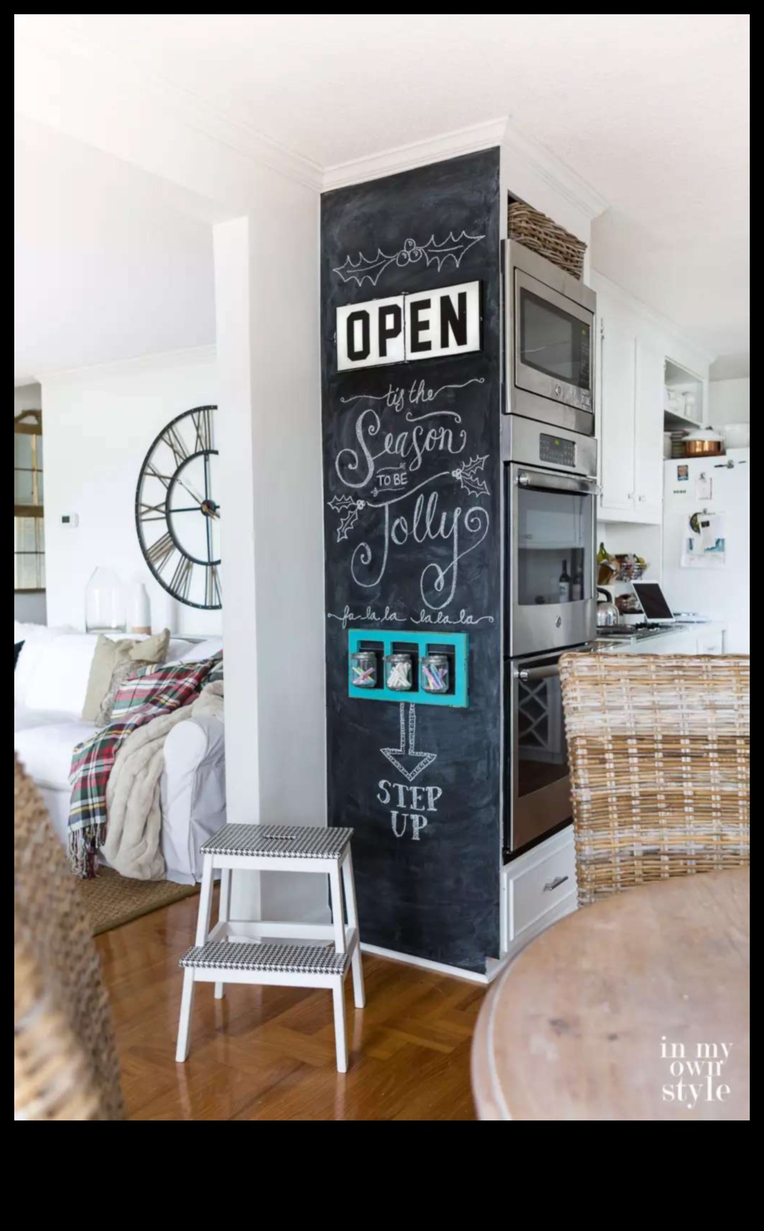 Δημιουργικοί τρόποι χρήσης μαυροπίνακα στη διακόσμηση σπιτιού