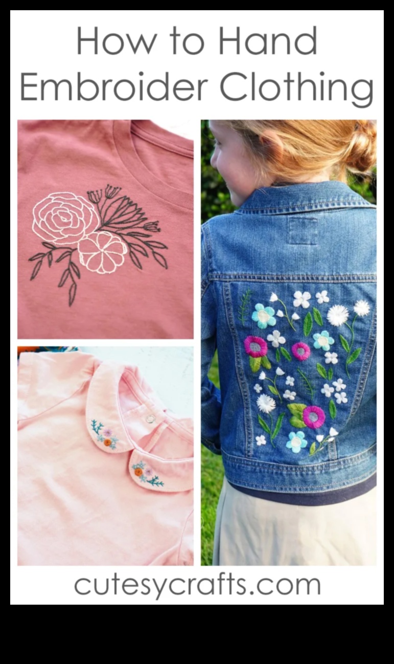 Κεντήστε τα δικά σας ρούχα 4 Κέντημα ρούχων DIY: Προσθήκη καλλιτεχνίας στην γκαρνταρόμπα σας