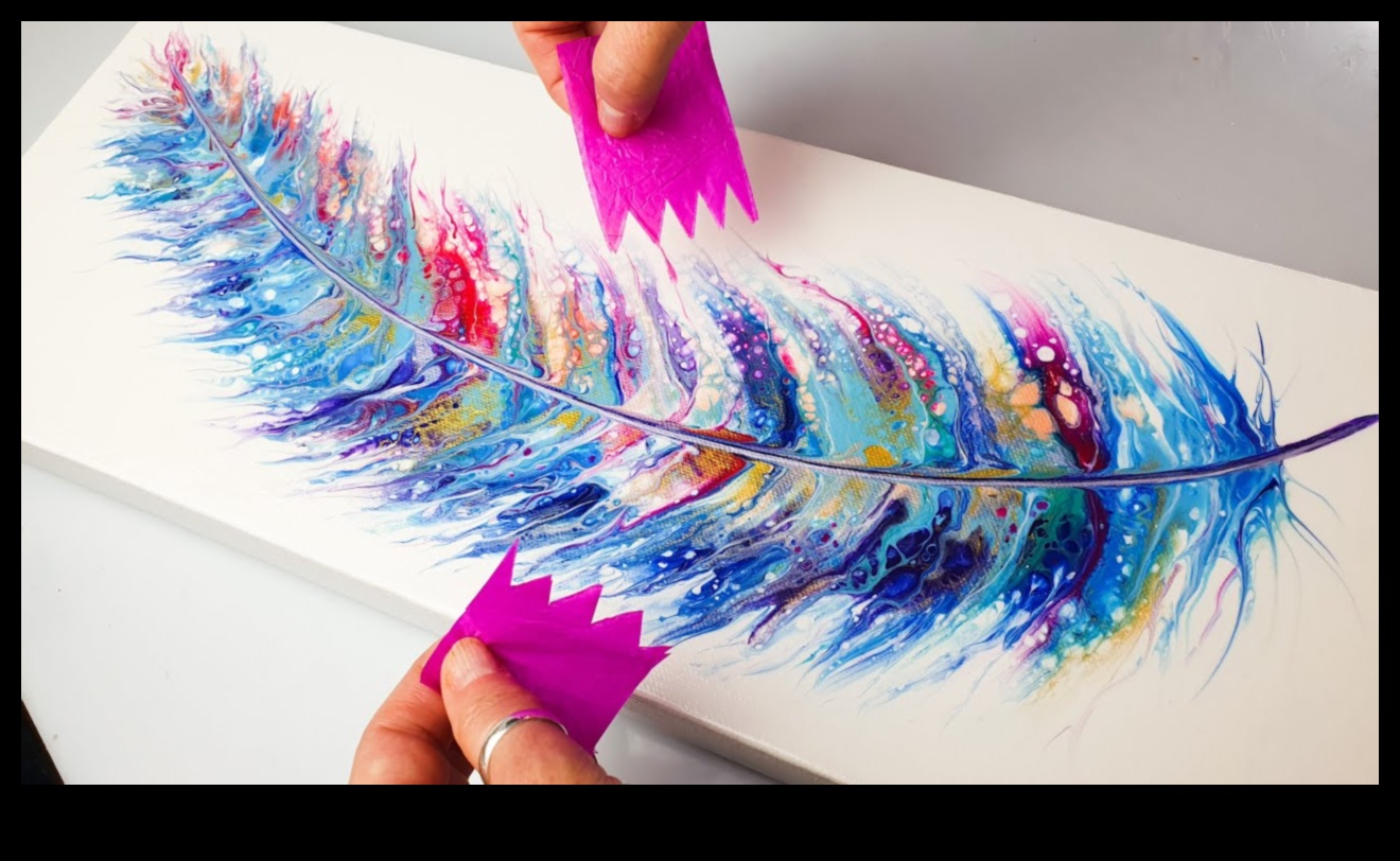 Τεχνικές χειροτεχνίας για ακρυλική έκχυση: Δημιουργία υγρού και αφηρημένης τέχνης