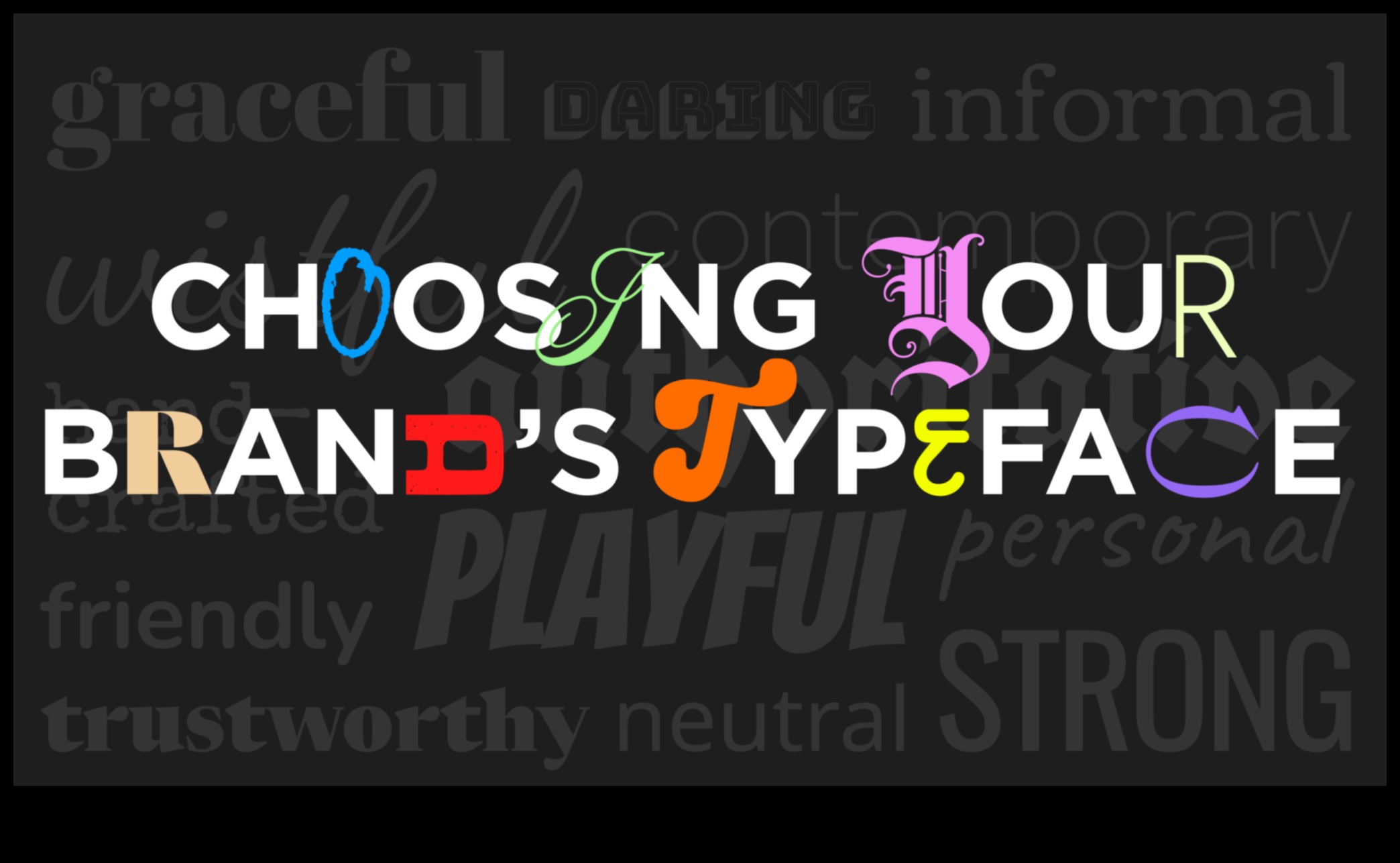 Typography Triumphs: Elevating Brands with Text and Identity