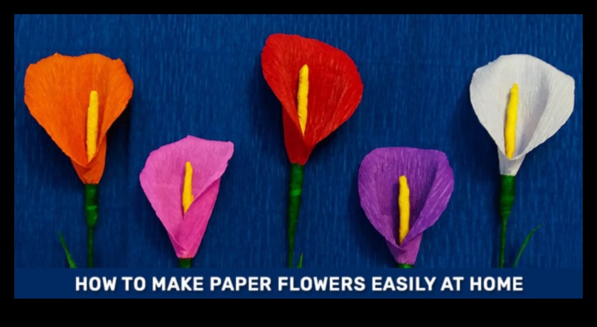 DIY Paper Flowers Ένας δημιουργικός και εύκολος τρόπος για να προσθέσετε χρώμα στο σπίτι σας 3 Κομψά χάρτινα λουλούδια: DIY Blooms για κάθε περίσταση