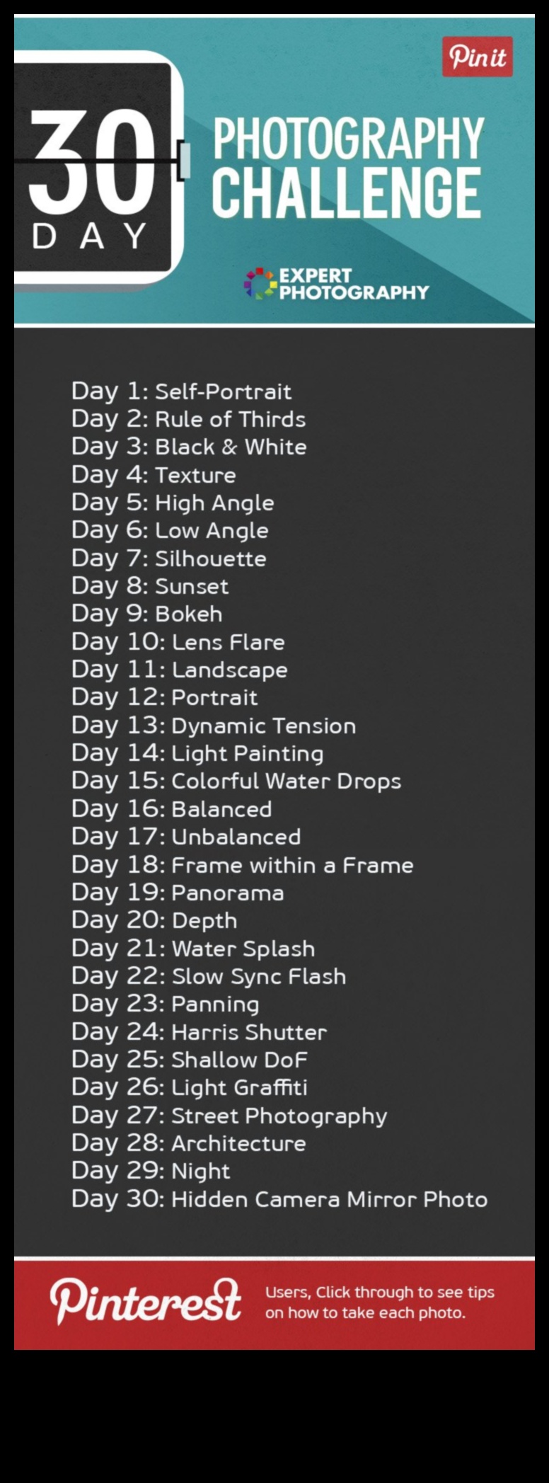 Οι 5 πιο συνηθισμένες προκλήσεις φωτογραφίας 3 Προκλήσεις φωτογραφίας DIY: Πιέζοντας τα δημιουργικά σας όρια