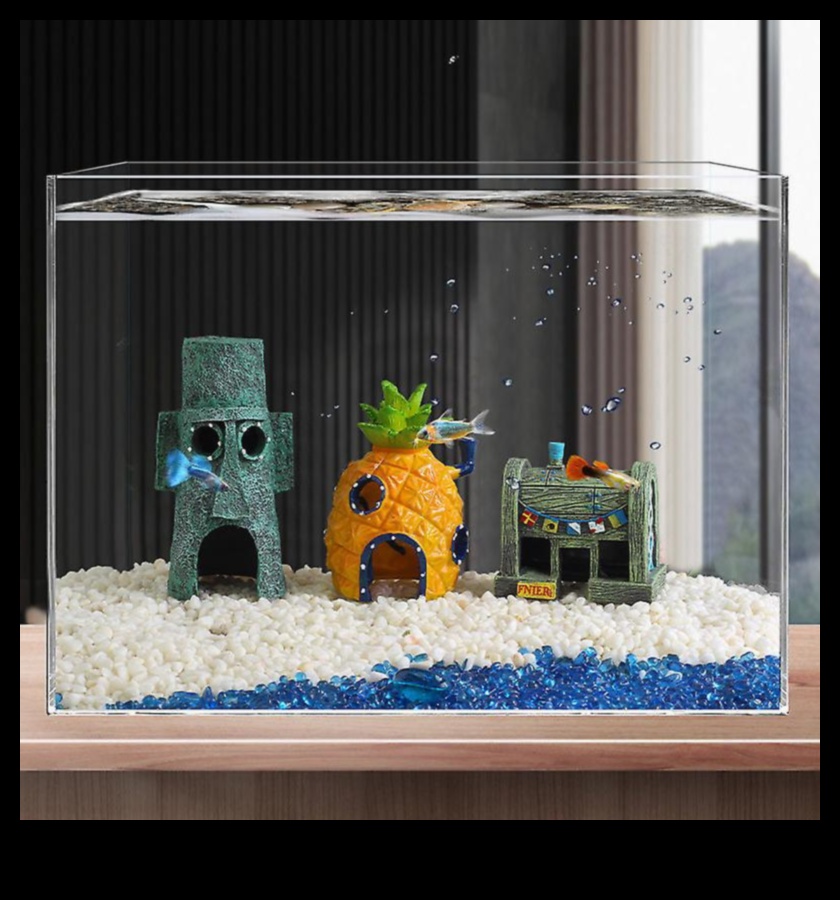 Aqua Adornment Aesthetics: Βελτιώστε την εμφάνιση της δεξαμενής σας με αξεσουάρ