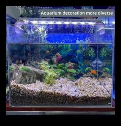 Aqua Adornment Aesthetics: Βελτιώστε την εμφάνιση της δεξαμενής σας με αξεσουάρ