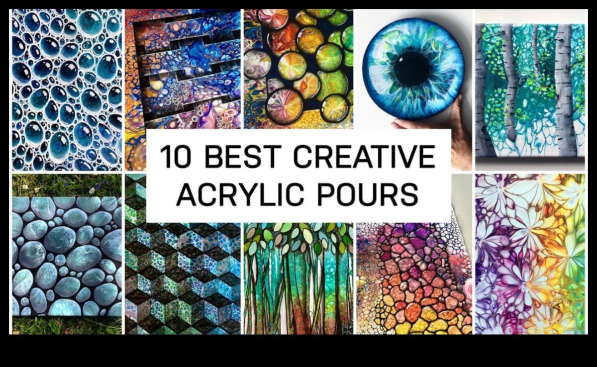 Τεχνικές χειροτεχνίας για ακρυλική έκχυση: Δημιουργία υγρού και αφηρημένης τέχνης