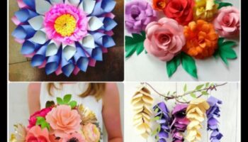 Κομψά χάρτινα λουλούδια: DIY Blooms για κάθε περίσταση