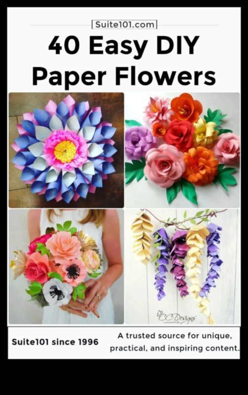 Κομψά χάρτινα λουλούδια: DIY Blooms για κάθε περίσταση