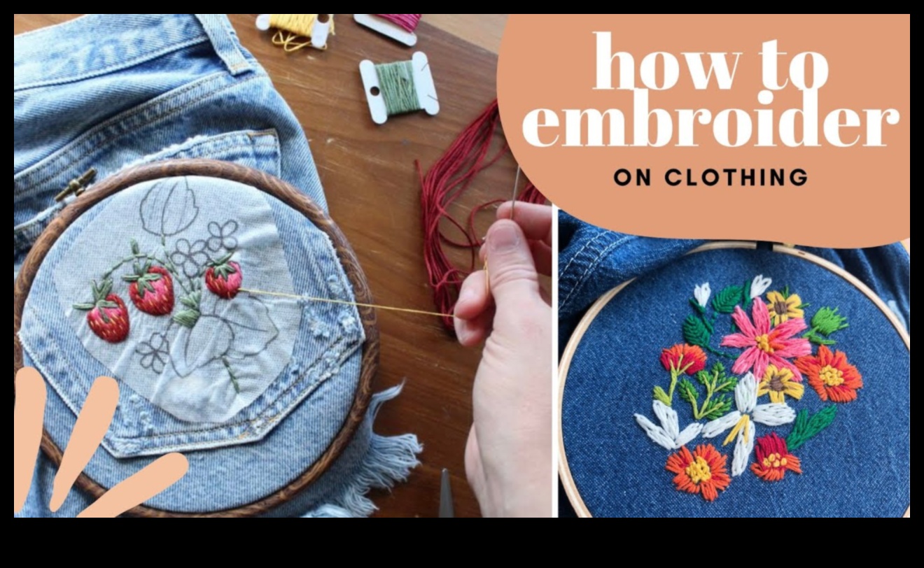 Κεντήστε τα δικά σας ρούχα 1 Κέντημα ρούχων DIY: Προσθήκη καλλιτεχνίας στην γκαρνταρόμπα σας