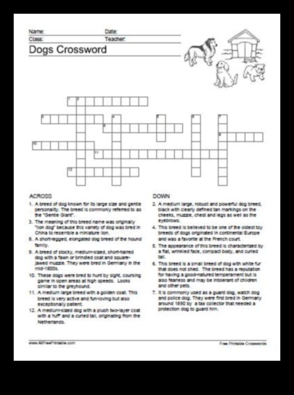 Κυνικά σταυρόλεξα: Παζλ μέσα από διασκεδαστικά παιχνίδια που σχετίζονται με σκύλους