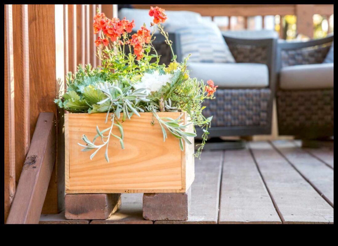 DIY Wooden Planters: Δημιουργία χώρων πρασίνου με ξύλινη κομψότητα