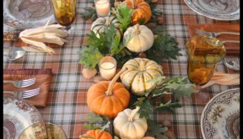 DIY Ευχαριστίες Tablescapes: Crafting for a Grateful Feast