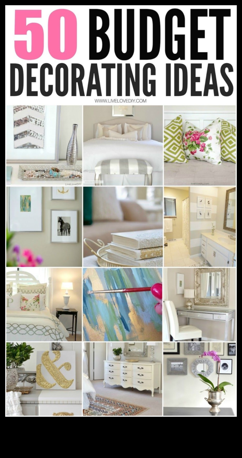 Οικονομικές ιδέες διακόσμησης: Ομορφύνετε το σπίτι σας με ευκολία