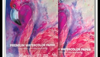 Χειροτεχνία με χαρτί ακουαρέλας: Δημιουργώντας όμορφα ζωγραφισμένα εφέ